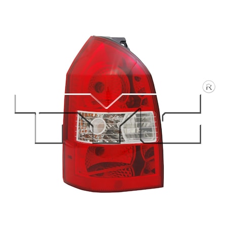 Tyc Tyc Tail Light Assembly, 11-6111-00 11-6111-00
